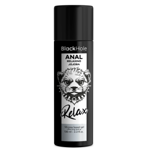 Lubrifiant silicone pour usage anal BLACK HOLE à l’huile de jojoba 100 ml – photo 1