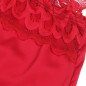 Satin-Babydoll mit roter Spitze SUBBLIME – Bild 7
