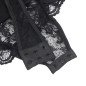 Koronkowe body typu teddy z detalami w stylu pasa do pończoch i czarnymi paskami – zdjęcie 20