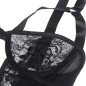 Koronkowe body typu teddy z detalami w stylu pasa do pończoch i czarnymi paskami – zdjęcie 22
