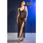 Nuisette longue CHILIROSE avec culottes noires – photo 18
