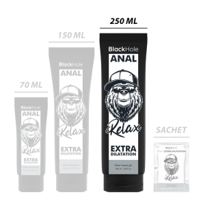 Water-Based Anal Lubricant Black Hole 250 ml – image 2