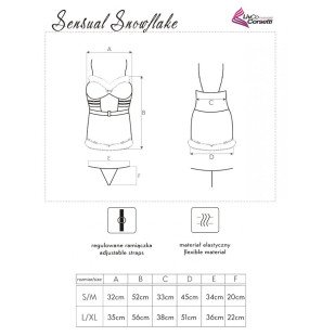 Nuisette de Noël avec serre-tête LIVCO CORSETTI pour adultes – photo 5