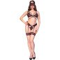 Ensemble de lingerie trois pièces noir et rouge Chilirose – photo 3 Ensemble de lingerie trois pièces noir et rouge Chilirose – photo 3