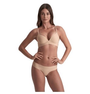 BYE BRA string invisible 2-pack beige et noir – photo 25