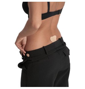 Samoprzylepne koronkowe stringi BYE BRA – jeden rozmiar – zdjęcie 2