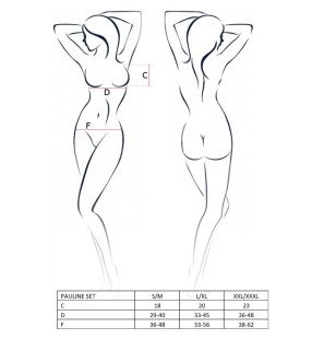 Pauline lingerie set 3 stuks PASSION – foto 3