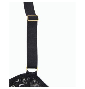 Black corset with belt – lingerie for adults – image 4