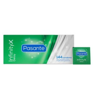PASANTE delay condoms with lubricant – 144 pieces – image 2