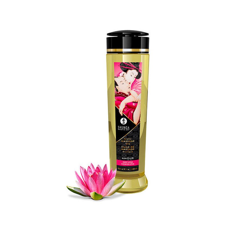 Huile de massage SHUNGA pour le bien-être intime 240 ml – photo 1