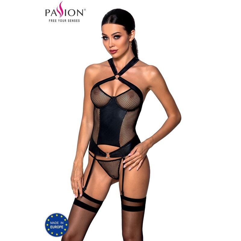 Corset Passion Woman en cuir écologique pour adultes – photo 1