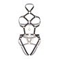 LEG AVENUE KINK Teddy Harness with Heart-Shaped Ring – image 3
