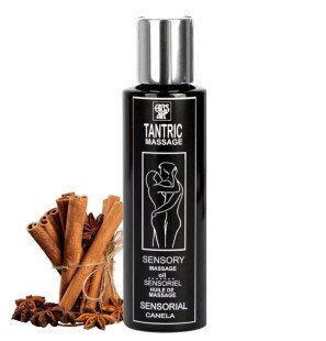EROS-ART olejek do masażu z cynamonem do intymnego wellness 100 ml – zdjęcie 1