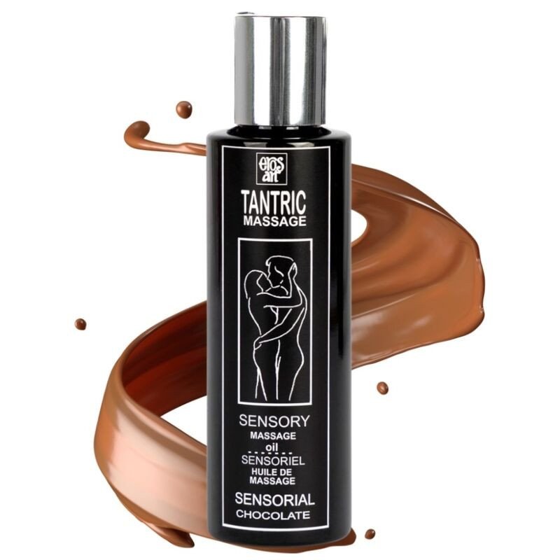 EROS-ART chocolade massageolie voor intieme wellness 100 ml – foto 1