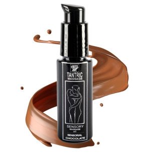 EROS-ART massage oil with chocolate scent or flavour 30 ml – image 1