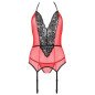 Corset rouge Passion Peony pour femmes – photo 4