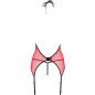 Corset rouge Passion Peony pour femmes – photo 5