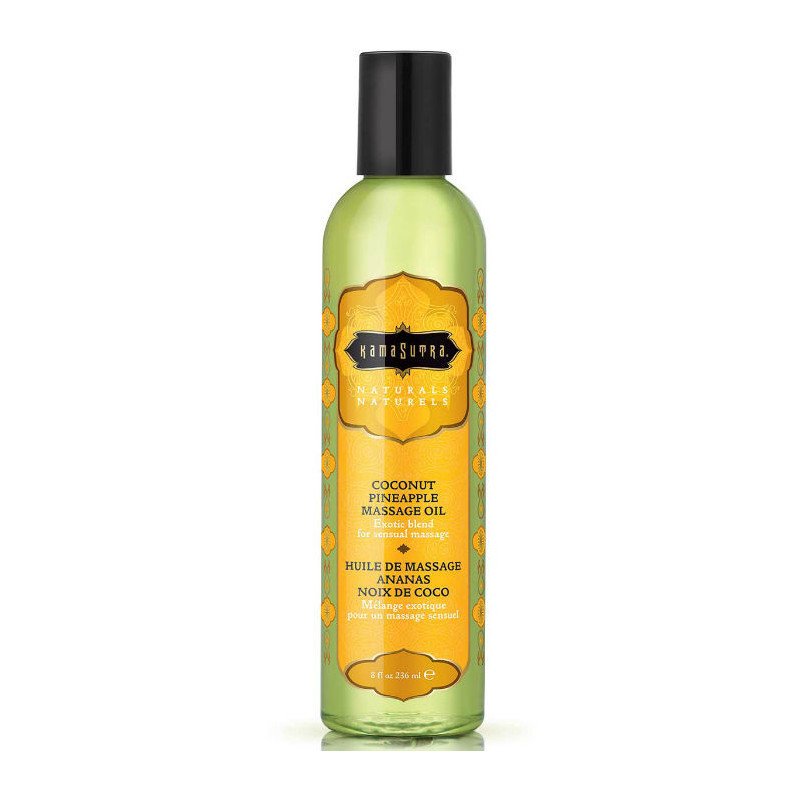 KAMASUTRA pineapple-colada massage oil 236 ml – image 1