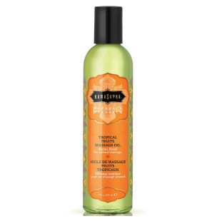 Essbares Massageöl mit tropischem Fruchtgeschmack Kamasutra 236 ml – Bild 1