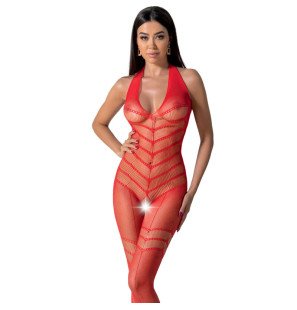 Passion bodystocking voor dames in één maat – zwart, rood of wit – foto 9