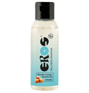 EROS Massageöl mit Karamell für intime Wellness 50 ml – Bild 1