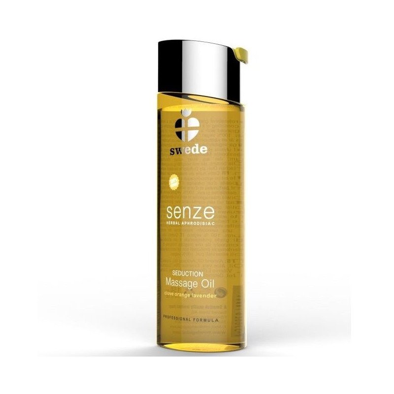Vegan Massage Oil for Intimate Wellness SWEDE 75 ml – image 1 Vegan Massage Oil for Intimate Wellness SWEDE 75 ml – image 1