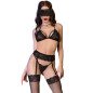CHILIROSE four-piece lingerie set in red or black – image 10