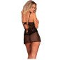 LIVCO CORSETTI Baririn Black Lingerie Set with Skirt and Tights L/XL – image 2