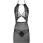 Schwarzes Dessous-Set mit Rock und Strumpfhose von Livco Corsetti L/XL – Bild 3