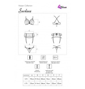 LIVCO CORSETTI Snehana lingerie set met bh, kousenband en zwarte panty – foto 14