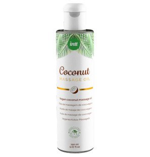 Vegan Massage Oil with Coconut Scent or Flavour INTT 150 ml – image 1