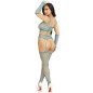 Ensemble de lingerie Leg Avenue avec haut, jarretière et gants – photo 4