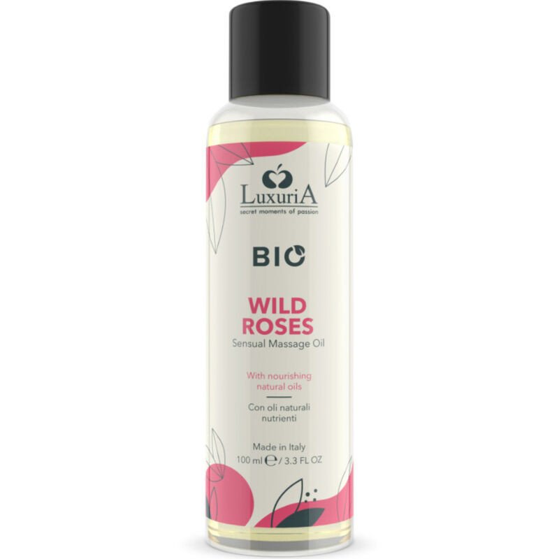 Bio-Wildrosen-Massageöl für intime Wellness, 100 ml – Bild 1