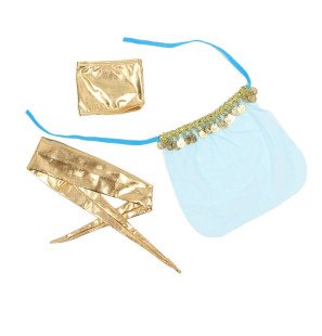 Blue Indian-style lingerie set for adults – image 13