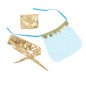 Blue Indian-style lingerie set for adults – image 13