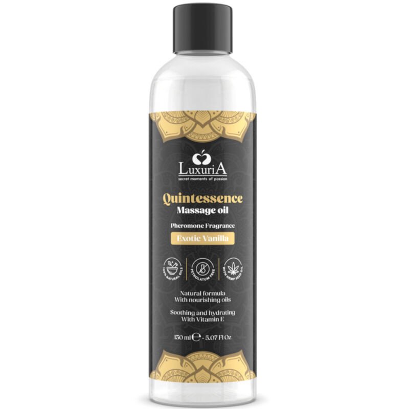 INTIMATELINE Luxuria Massageöl mit Vanille 150 ml – Bild 1