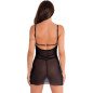 Czarny komplet bielizny z halką Livco Corsetti – S/M i L/XL – zdjęcie 2