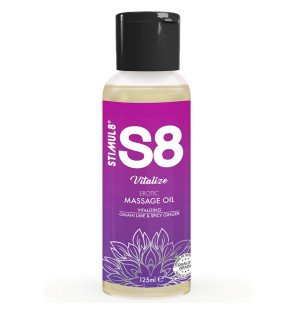 STIMUL8 S8 Vitalize massageolie voor intieme wellness 125 ml – foto 1