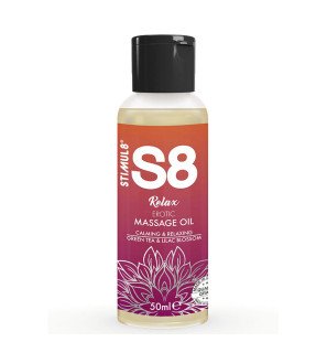 STIMUL8 S8 Relax huile de massage au thé vert 50 ml – photo 1