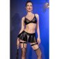 CHILIROSE 3-teiliges schwarzes Straps-Set für Frauen – Bild 7
