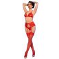 Chilirose rode kanten lingerieset met bh, string en kousen – foto 24 Chilirose rode kanten lingerieset met bh, string en kousen – foto 24