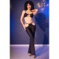 CHILIROSE schwarzes Dessous-Set mit goldfarbenen Accessoires – Bild 6