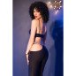 CHILIROSE schwarzes Dessous-Set mit goldfarbenen Accessoires – Bild 7