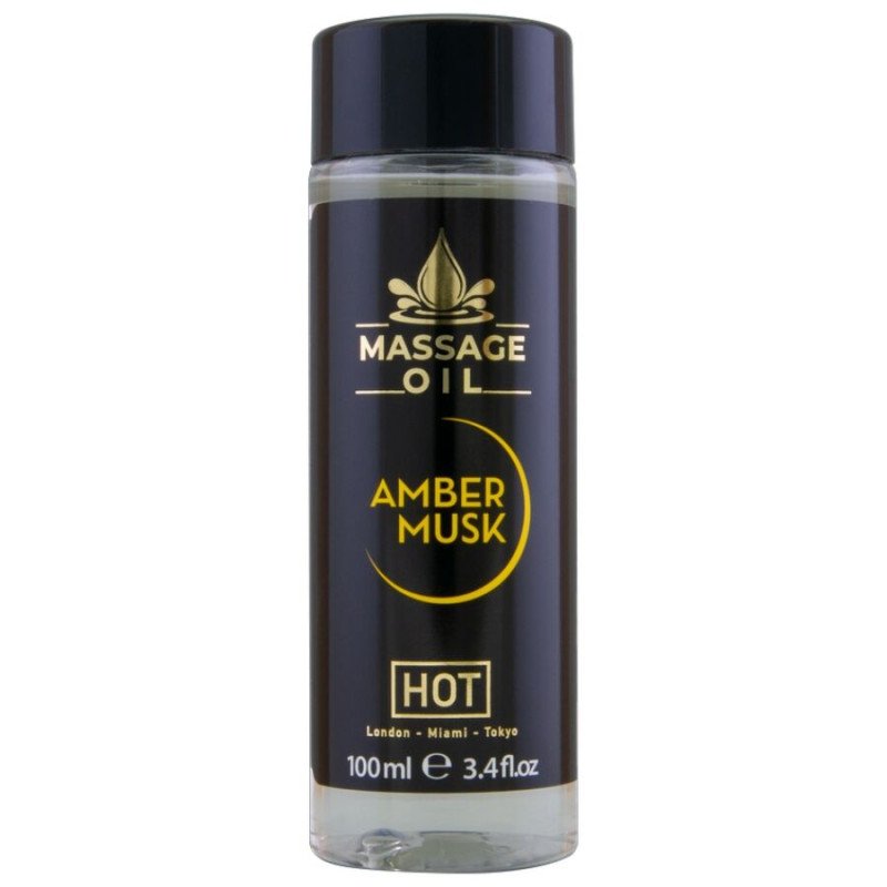 HOT Massage Oil with Amber and Musk 100 ml – image 1