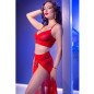 ChiliRose rode lingerie set met top, legging en gouden accessoires – foto 22 ChiliRose rode lingerie set met top, legging en gouden accessoires – foto 22
