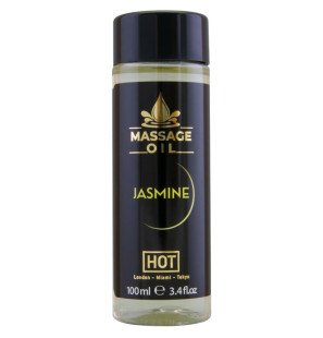 HOT olejek do masażu o zapachu jaśminu 100 ml do intymnego wellness – zdjęcie 1