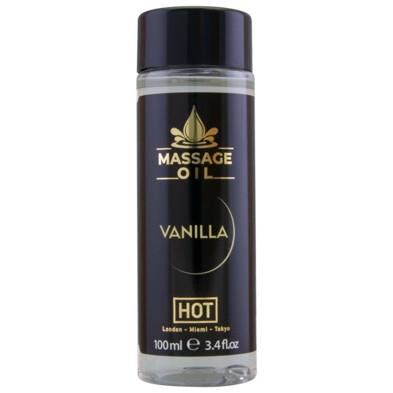 HOT huile de massage à la vanille 100 ml – photo 1 HOT huile de massage à la vanille 100 ml – photo 1