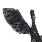 SUBBLIME black lace bra and suspender belt set – image 6