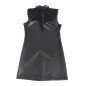 Leather Dress with Lace Collar for Adults – image 4