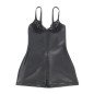 Robe zippée en cuir noire pour adultes – photo 5